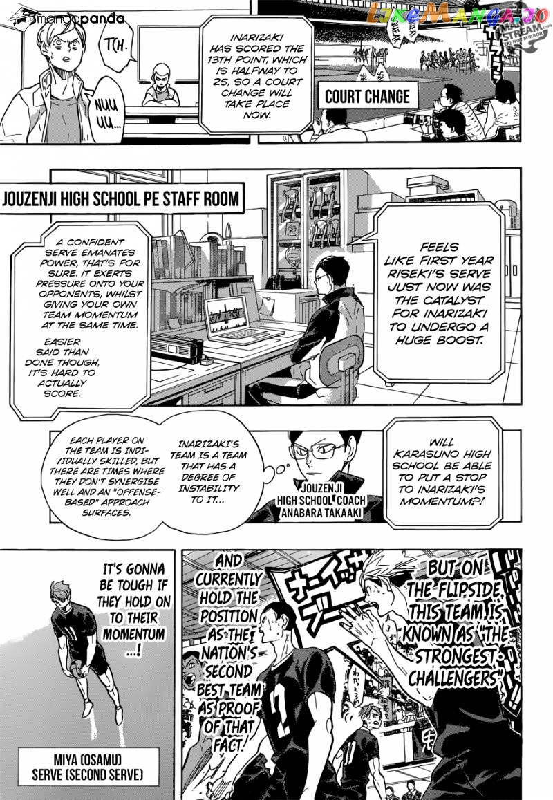Haikyuu!!, Chapter 280 image 14